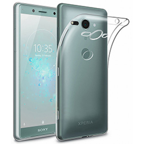 Ultratenké Silikonové Pouzdro pro Sony Xperia XZ2 Compact průhledné